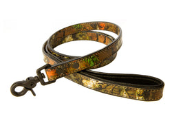 Camouflage Bison Leather Lead