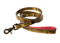 Camouflage Bison Leather Lead