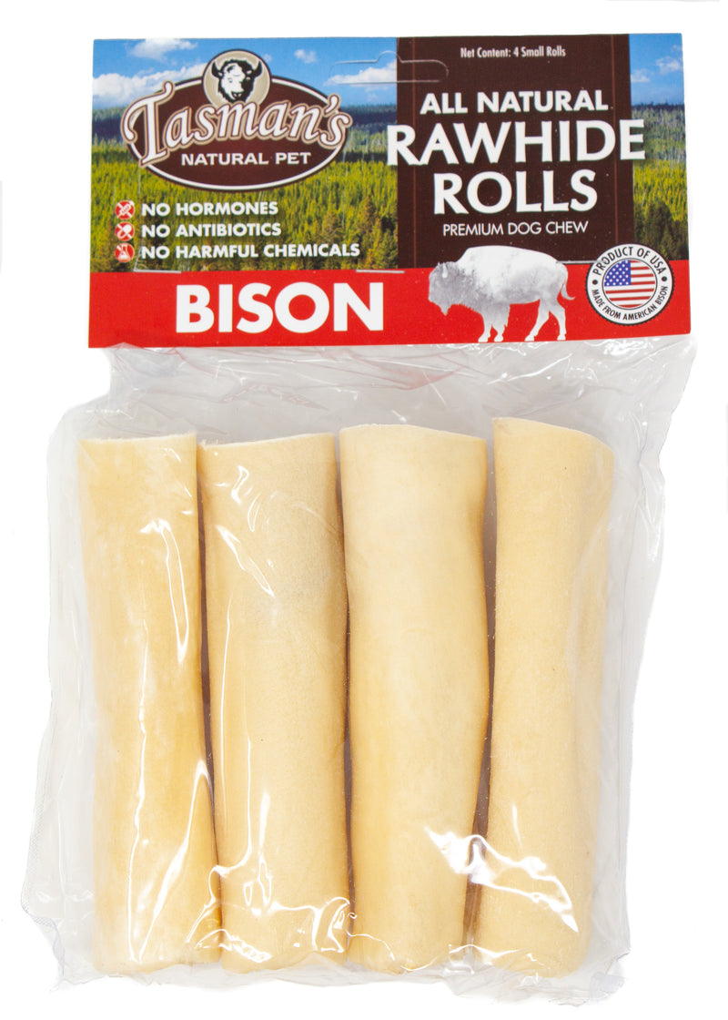 Small Bison Rawhide Roll Package